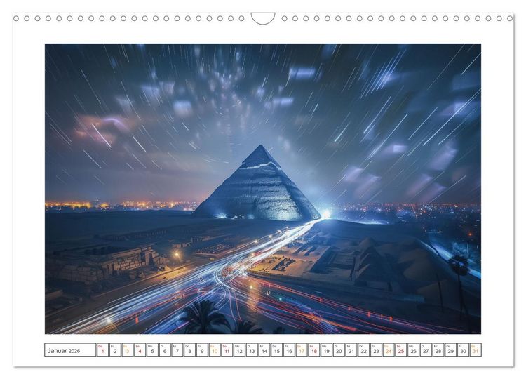 Produktbild: Ber&uuml;hmte Wahrzeichen (Wandkalender 2026 DIN A3 quer), CALVENDO Monatskalender