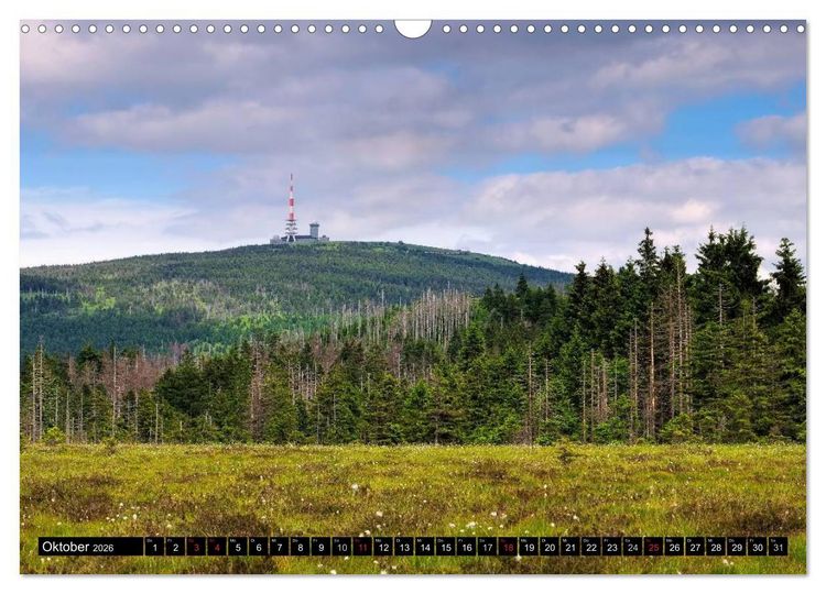 Produktbild: Der Harz - Sagenumwoben und Wildromantisch (Wandkalender 2026 DIN A3 quer), CALVENDO Monatskalender