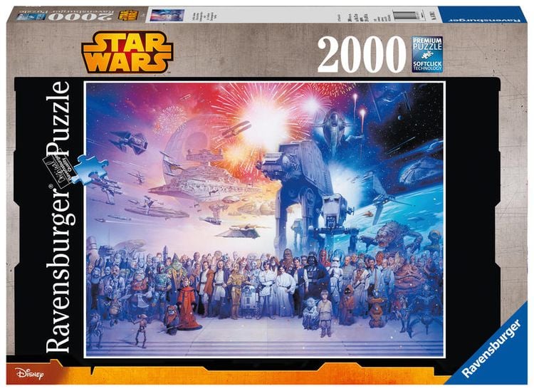 Produktbild: Puzzle Ravensburger Star Wars Universum 2000 Teile