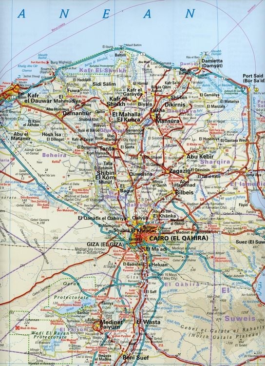Reise Know-How Landkarte Ägypten (1:1.125.000)