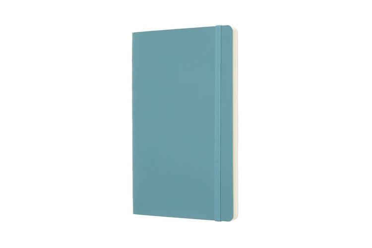 Produktbild: Moleskine Notizbuch Large/A5, Blanko, Soft Cover, Riff Blau