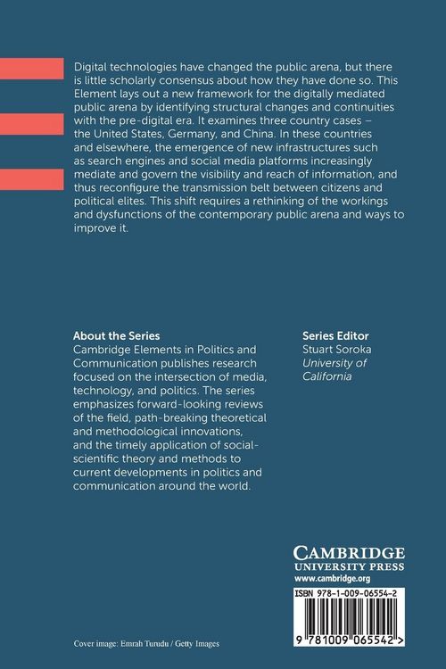 Produktbild: Digital Transformations of the Public Arena