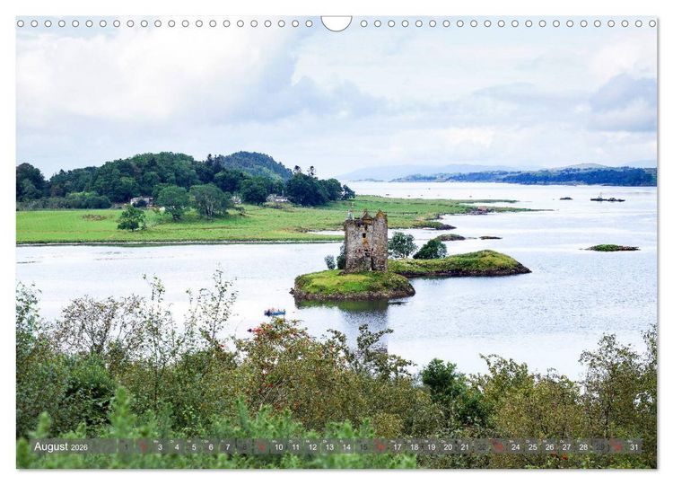 Produktbild: Schottland - Wie gemalt (Wandkalender 2026 DIN A3 quer), CALVENDO Monatskalender