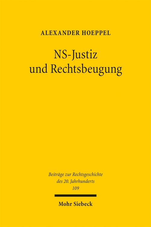 Produktbild: NS-Justiz und Rechtsbeugung