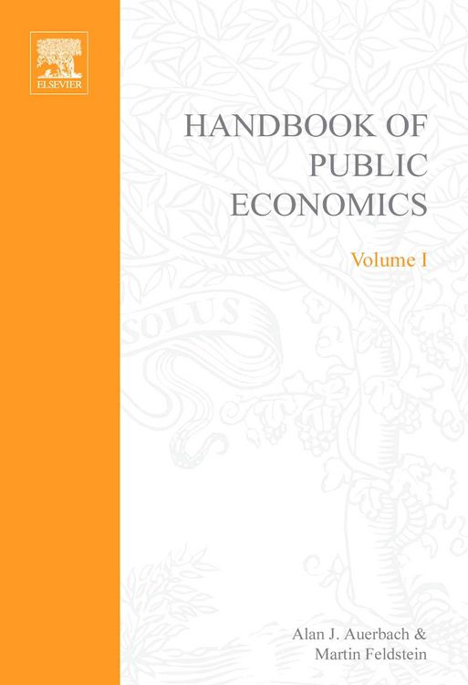 Produktbild: Handbook of Public Economics