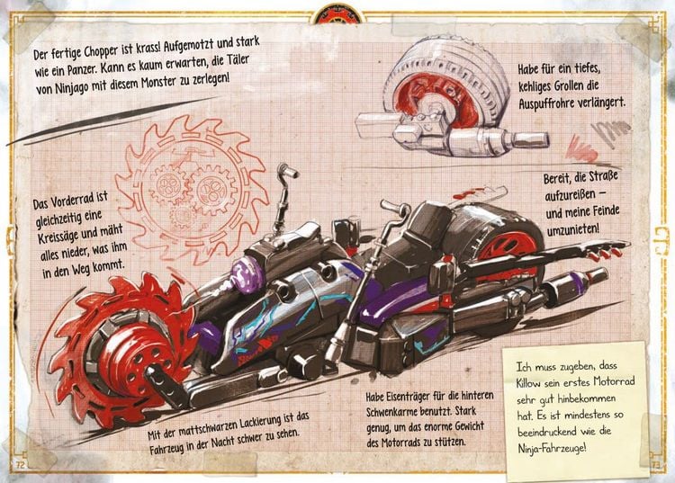 Produktbild: LEGO&reg; NINJAGO&reg; - TOP SECRET! Alles &uuml;ber Garmadons Motorrad-Gang