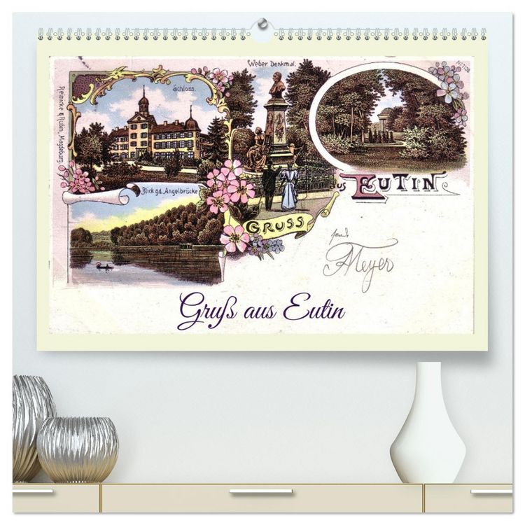 Produktbild: Gru&szlig; aus Eutin (hochwertiger Premium Wandkalender 2026 DIN A2 quer), Kunstdruck in Hochglanz