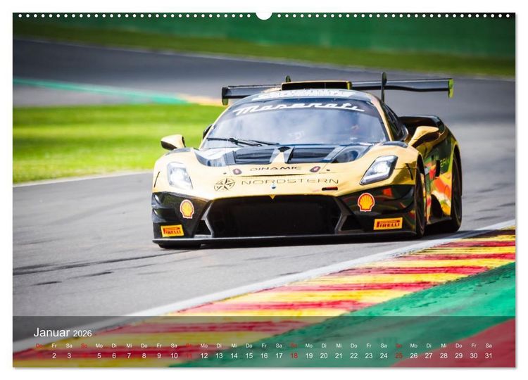 Produktbild: Liga der Supersportwagen (Wandkalender 2026 DIN A2 quer), CALVENDO Monatskalender