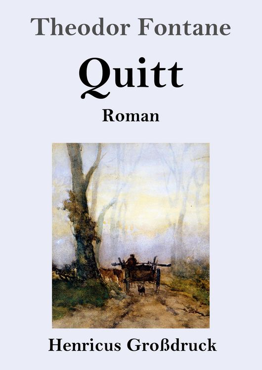 Produktbild: Quitt (Gro&szlig;druck)