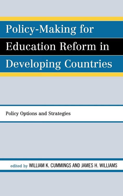 Produktbild: Policy-Making for Education Reform in Developing Countries