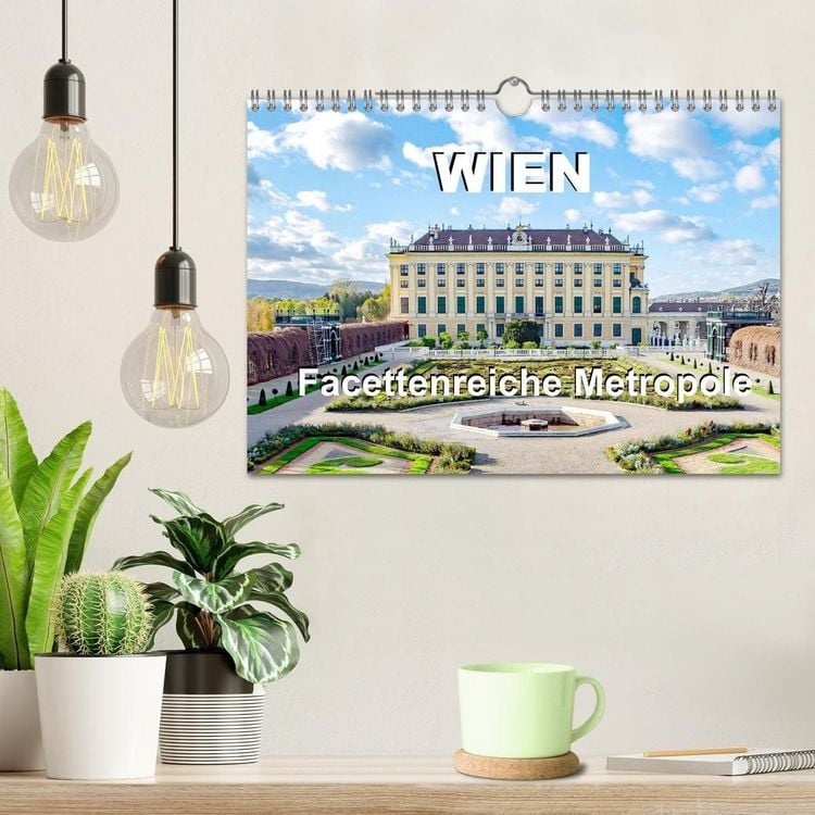 Produktbild: Wien Facettenreiche Metropole (Wandkalender 2027 DIN A4 quer), CALVENDO Monatskalender