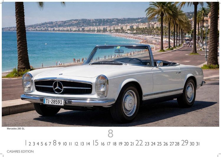 Produktbild: Mercedes Classic Cars Kalender 2027 &ndash; Wandkalender | Fotokalender Oldtimer 24x35cm - Mercedes Oldtimer - Eleganz & Geschichte im Kalenderformat