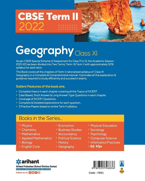 Produktbild: CBSE Term II Geography 11th
