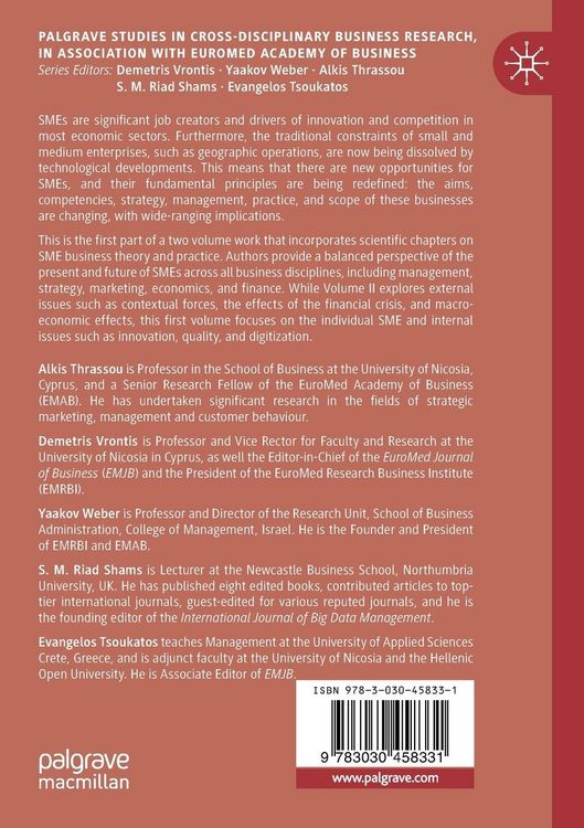 Produktbild: The Changing Role of SMEs in Global Business