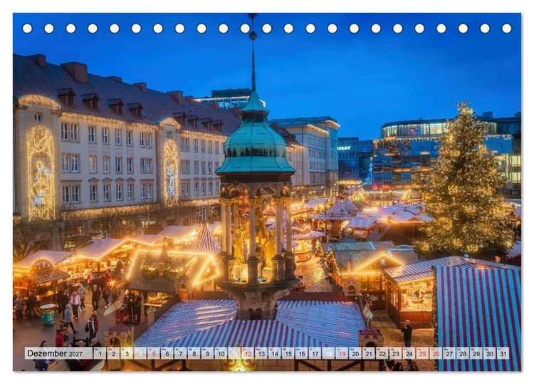Produktbild: Romantisches Magdeburg (Tischkalender 2027 DIN A5 quer), CALVENDO Monatskalender