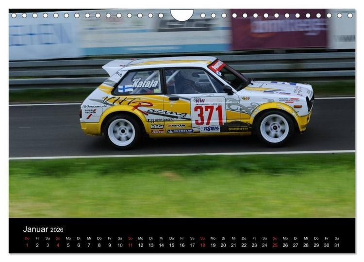 Produktbild: Auto - Bergrennen (Wandkalender 2026 DIN A4 quer), CALVENDO Monatskalender