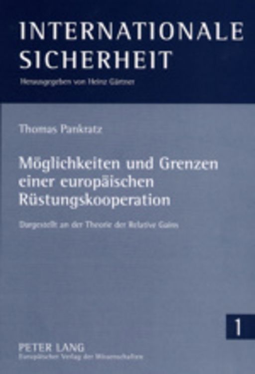 Produktbild: M&ouml;glichkeiten und Grenzen einer europ&auml;ischen R&uuml;stungskooperation