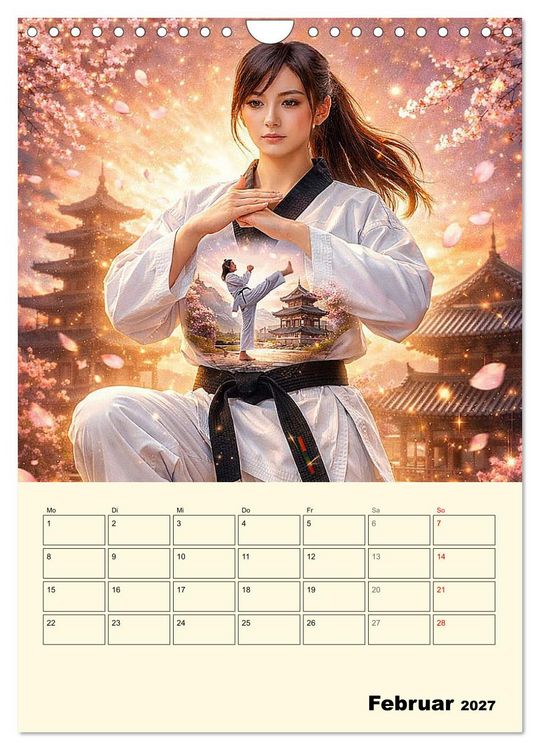 Produktbild: Seele des Kriegers (Wandkalender 2027 DIN A4 hoch), CALVENDO Monatskalender