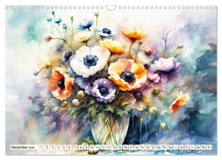 Produktbild: Blossom joy (Wall Calendar 2026 DIN A3 landscape), CALVENDO 12 Month Wall Calendar