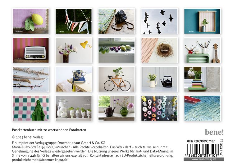 Produktbild: Einfach so - Postkartenbuch