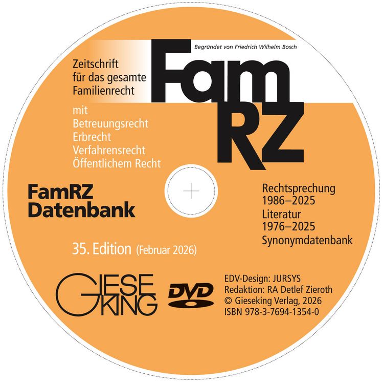 Produktbild: FamRZ Datenbank