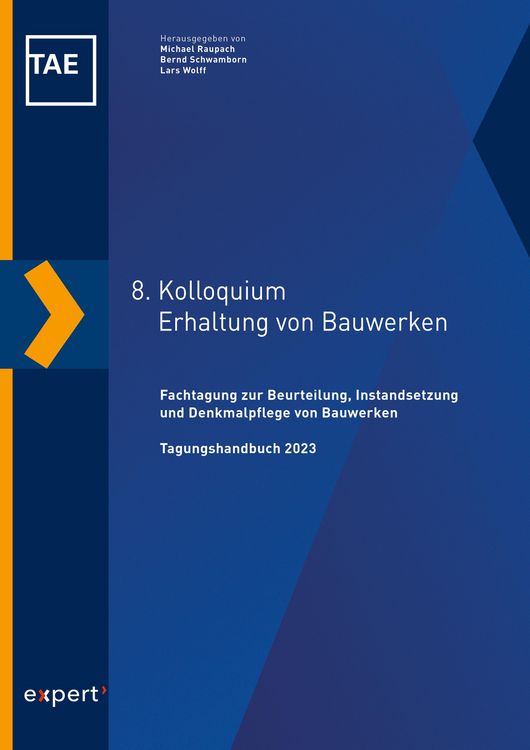 Produktbild: 8. Kolloquium Erhaltung von Bauwerken