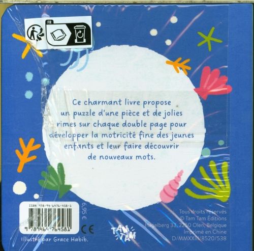 Produktbild: Les mots : mon livre-puzzle d'une pi&egrave;ce