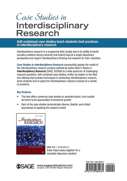 Produktbild: Case Studies in Interdisciplinary Research