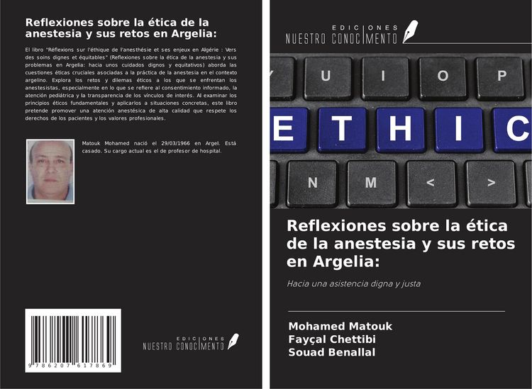 Produktbild: Reflexiones sobre la &eacute;tica de la anestesia y sus retos en Argelia:
