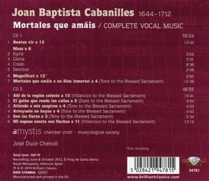 Produktbild: Motales Que Amais-Complete Vocal Music