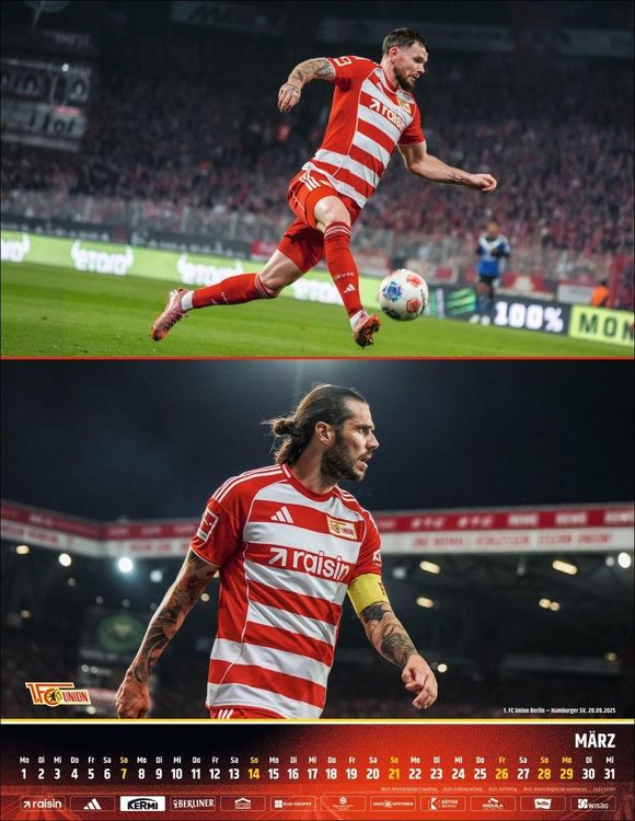 Produktbild: 1. FC Union Berlin Posterkalender 2027