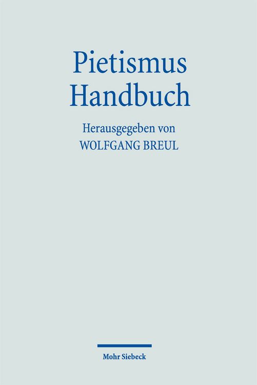 Produktbild: Pietismus Handbuch