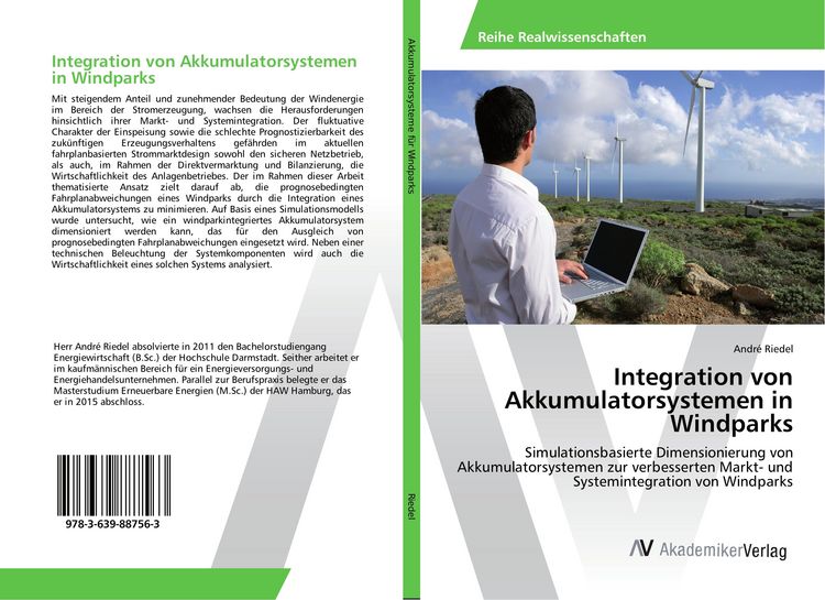 Produktbild: Integration von Akkumulatorsystemen in Windparks