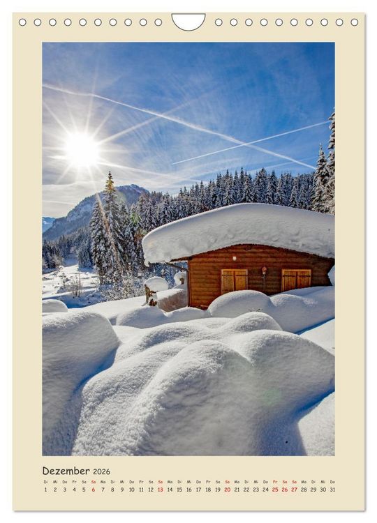 Produktbild: Ein Herz f&uuml;r Flachau (Wandkalender 2026 DIN A4 hoch), CALVENDO Monatskalender