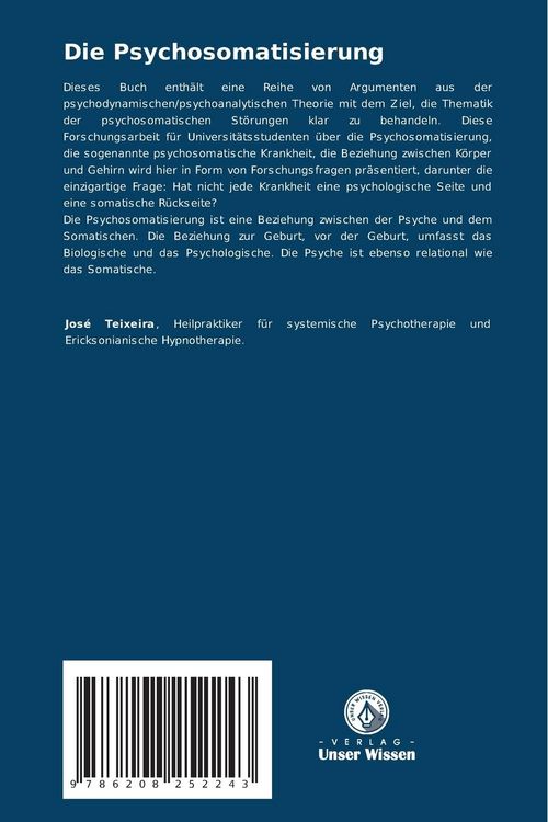 Produktbild: Die Psychosomatisierung