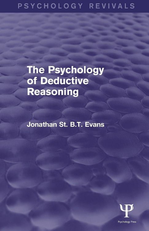 Produktbild: The Psychology of Deductive Reasoning