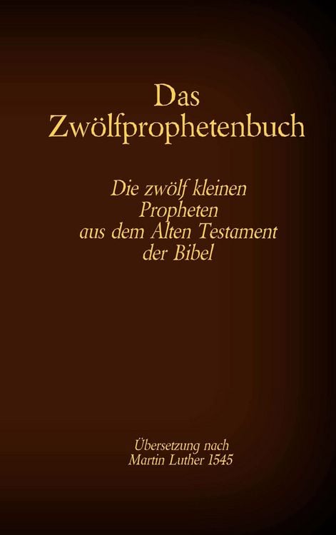 Produktbild: Das Zw&ouml;lfprophetenbuch