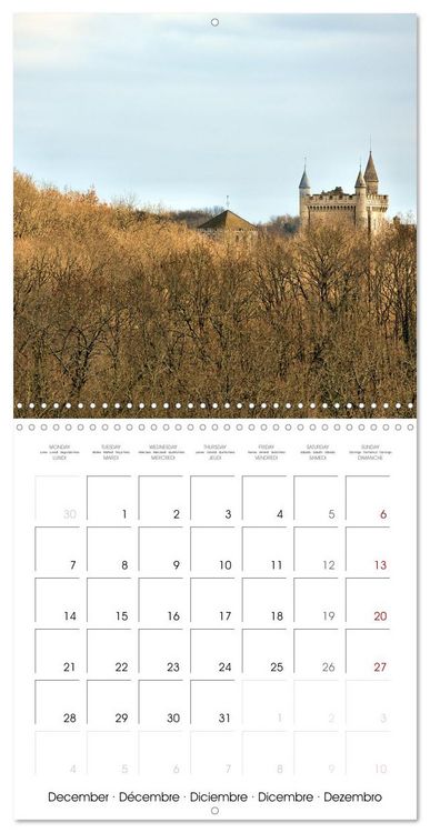 Produktbild: Les couleurs de la Vienne (Calendrier mural carr&eacute; 2026 30x30 cm) Calendrier double avec une page pour vos prises de notes
