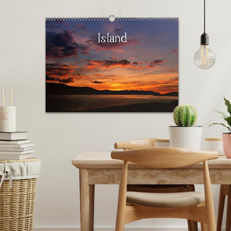 Produktbild: Island (Wandkalender 2026 DIN A3 quer), CALVENDO Monatskalender