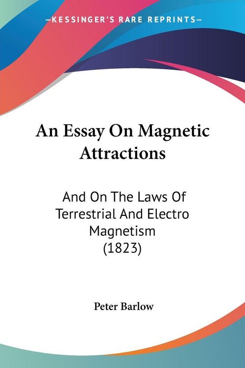 Produktbild: Barlow, P: Essay On Magnetic Attractions