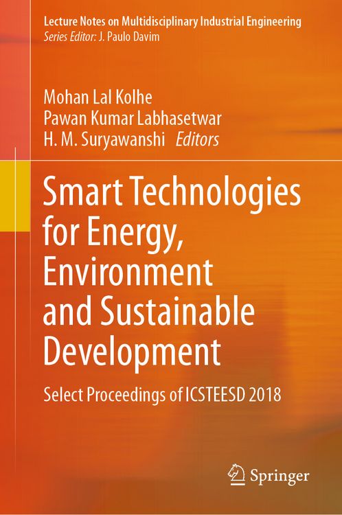 Produktbild: Smart Technologies for Energy, Environment and Sustainable Development