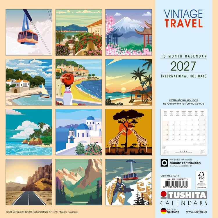 Produktbild: Vintage Travel 2027