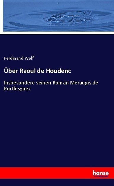 Produktbild: &Uuml;ber Raoul de Houdenc