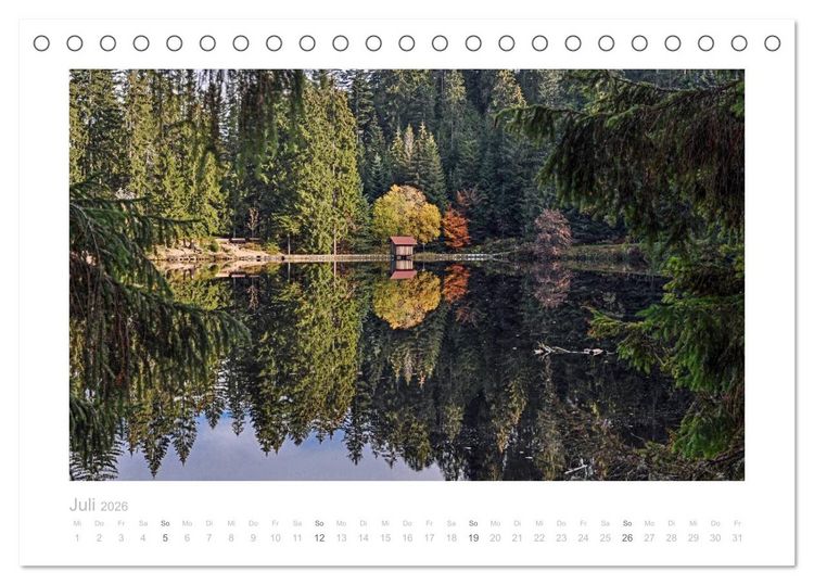 Produktbild: Die n&ouml;rdliche Ortenau (Tischkalender 2026 DIN A5 quer), CALVENDO Monatskalender
