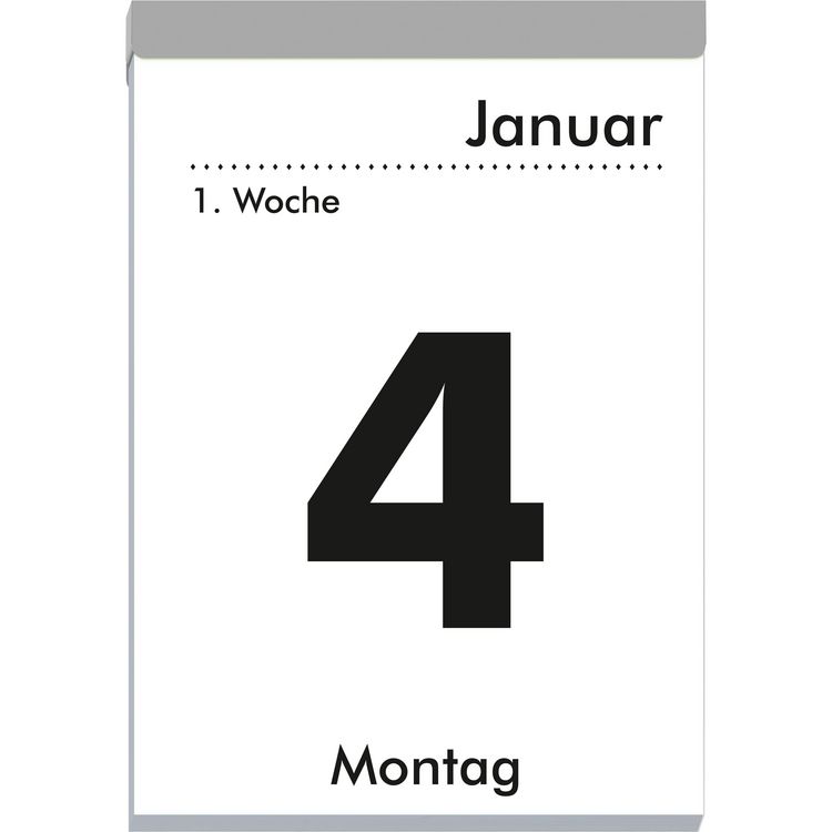 Produktbild: Tagesabrei&szlig;kalender XXL 2027