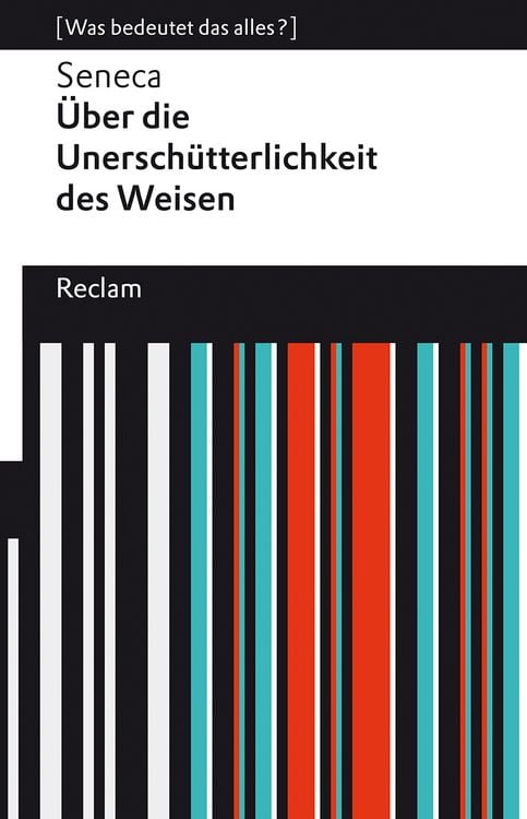 Produktbild: &Uuml;ber die Unersch&uuml;tterlichkeit des Weisen