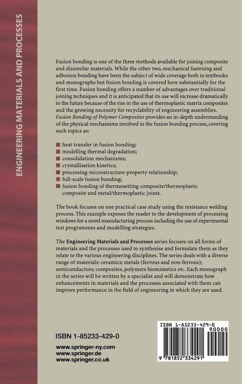 Produktbild: Fusion Bonding of Polymer Composites