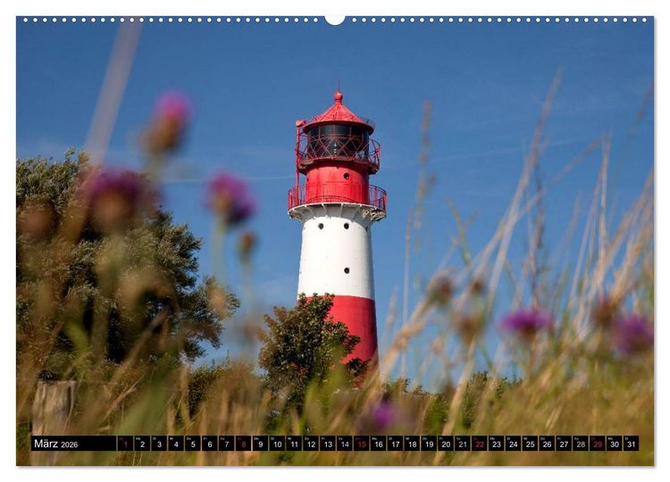 Produktbild: Schleswig-Holstein (hochwertiger Premium Wandkalender 2026 DIN A2 quer), Kunstdruck in Hochglanz