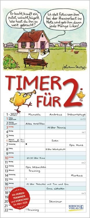 Produktbild: Timer f&uuml;r 2 2027