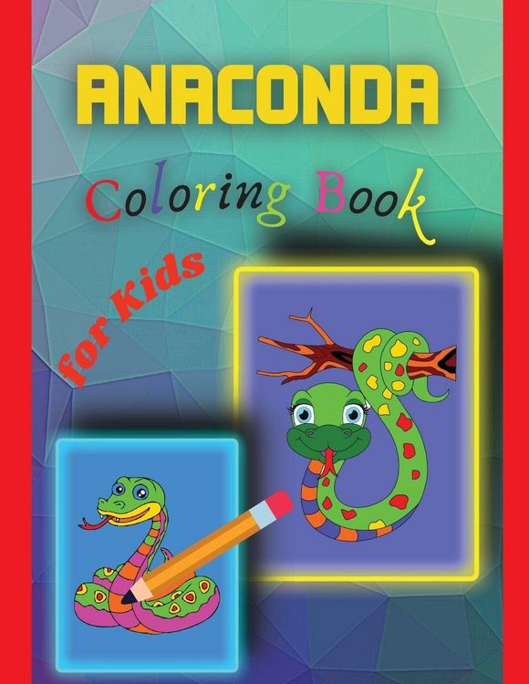 Produktbild: Anaconda Coloring Book for Kids